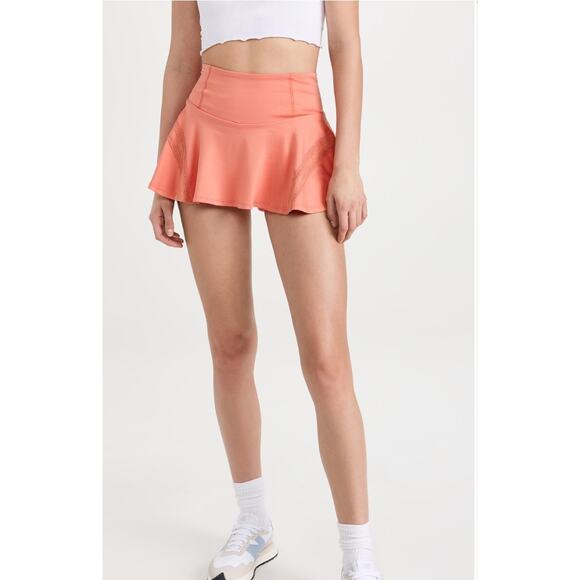 Free People Pants - Free People Movement Tennis Skort Athletic Skirt - Size Small- Orange Athleisure